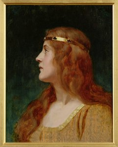 中世の美しさ 作： Edmund Blair Leighton
